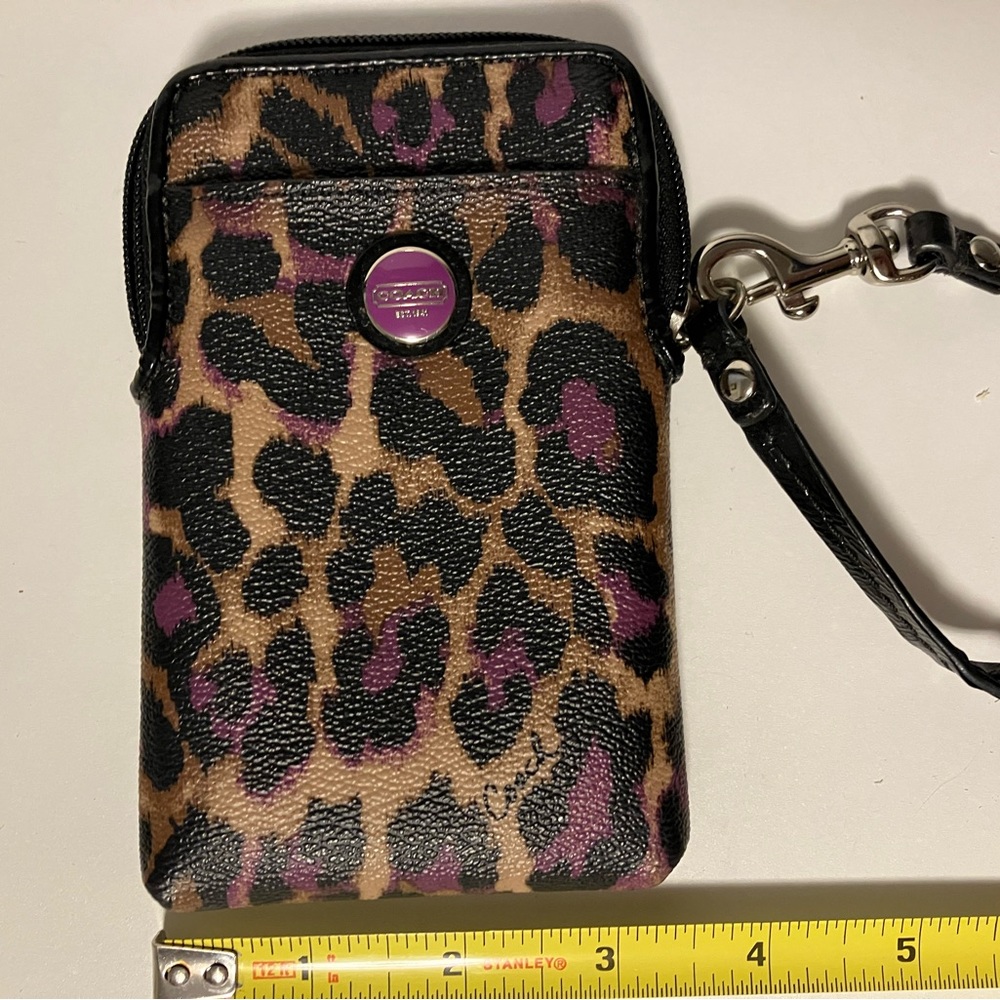 Phone case with outside pocket. Like new